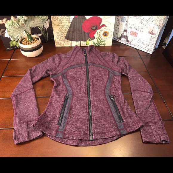 lululemon athletica Jackets & Blazers - Lululemon Define Jacket-Black Swan Plum, Size 4